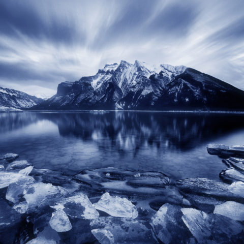 8 cartes de voeux "Lumière du ciel"