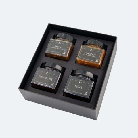 Coffret 4 confitures Bio