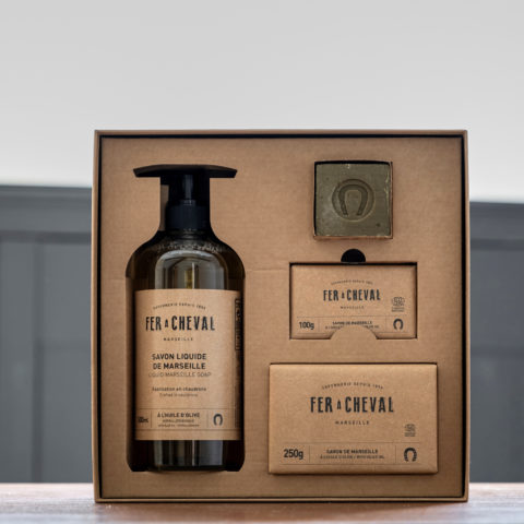 Coffret 4 savons pur olive