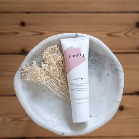 Crème et masque de nuit anti-pollution