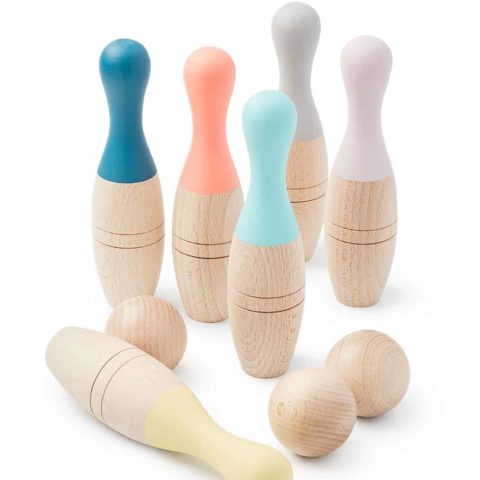 Set de quilles en bois de hêtre