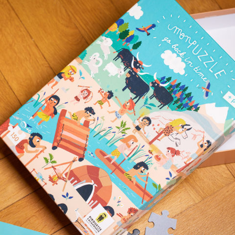 Puzzle Back In Time - Prehistoire