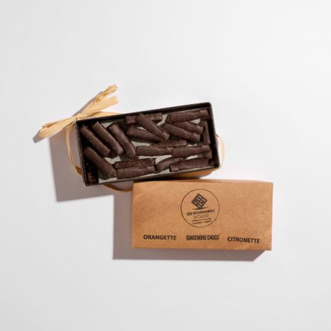 Coffret enrobés - orange, citron & gingembre