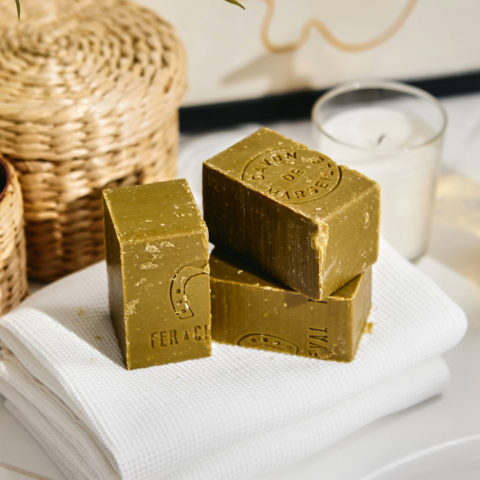 Savon de marseille barre tranchée olive 1kg