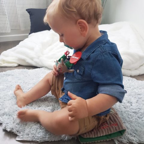 Kit Tamalou attache tétine + protège carnet de santé