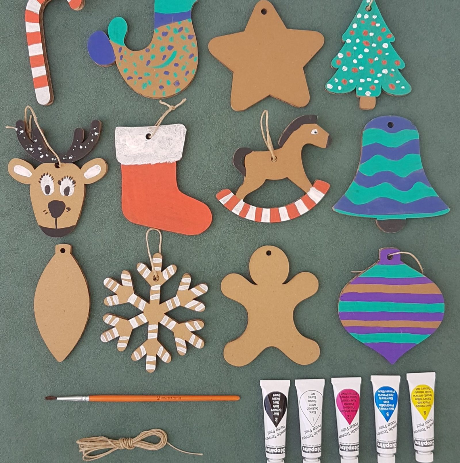 Kit de 6 emporte-pièces décorations de Noël
