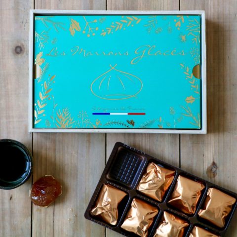 Coffret de marrons glaçés