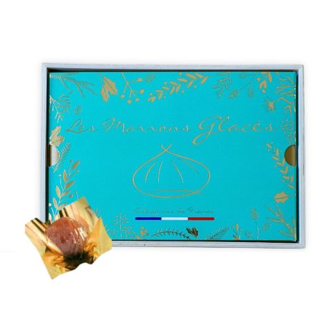 Coffret de 8 marrons glaçés