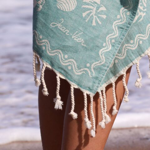 Fouta coquillage
