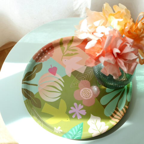 Plateau rond Oiseaux