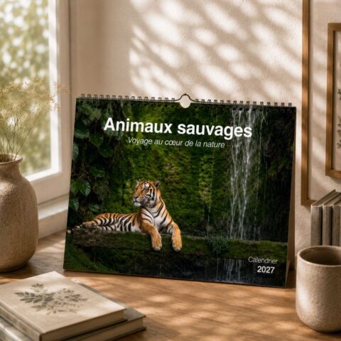 Calendrier paysage "Animaux tropicaux" 2027