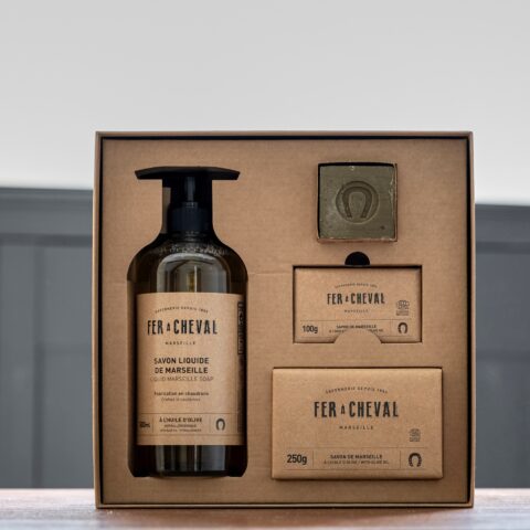 Coffret 4 savons pur olive